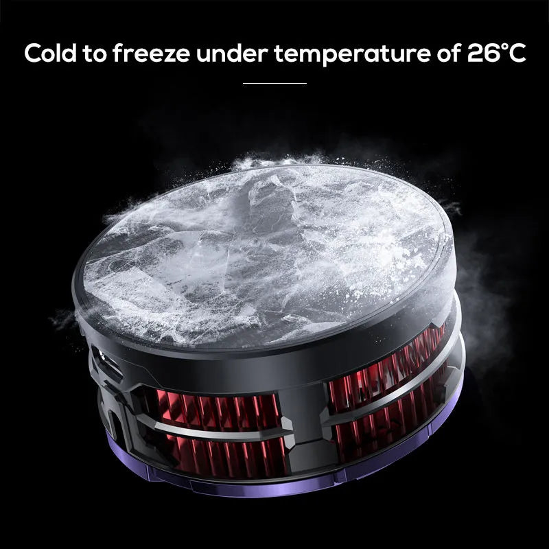 MEMO CX08 Pro Magnetic Phone Cooler – AI Dual-Gear Radiator for PUBG & Mobile Gaming